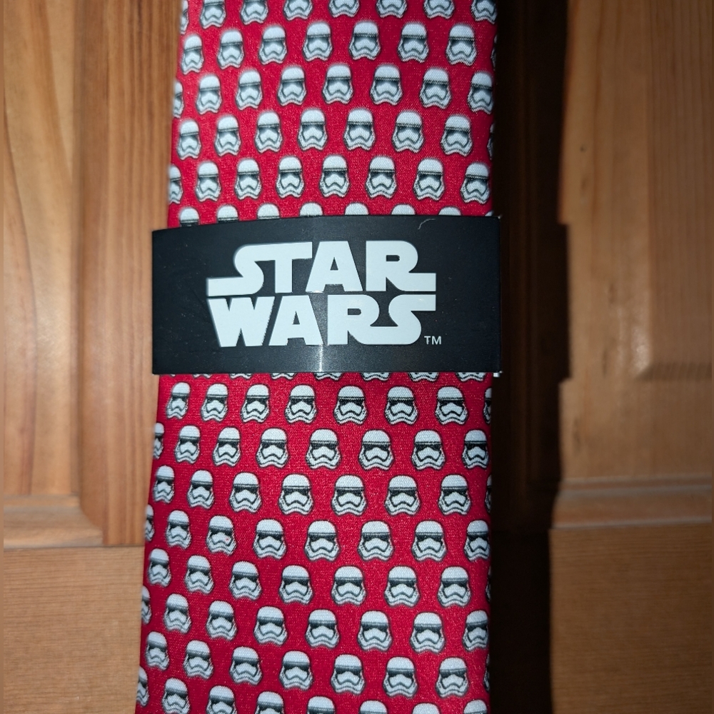Star Wars Red Stormtrooper Tie